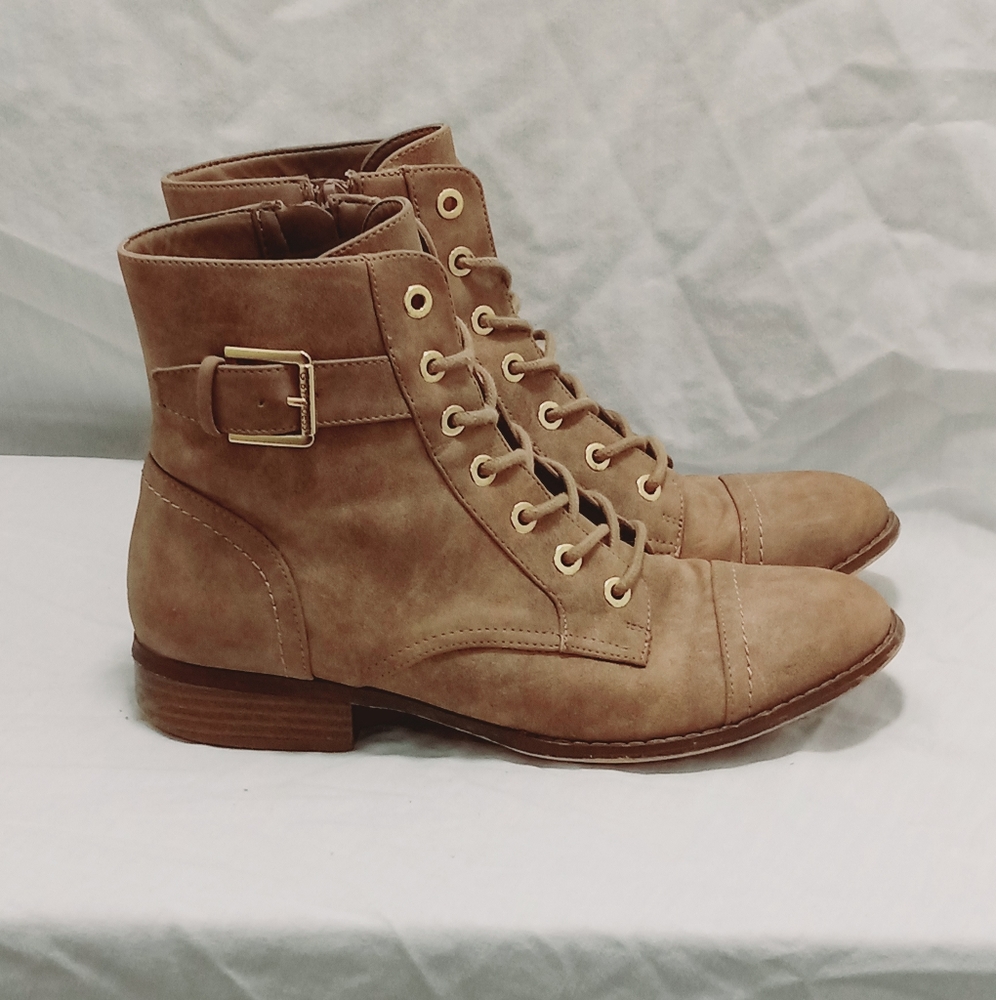 Women's military style boots